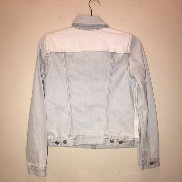 NWT Levi's | color blocking denim jacket | Small - Picture 2 of 6